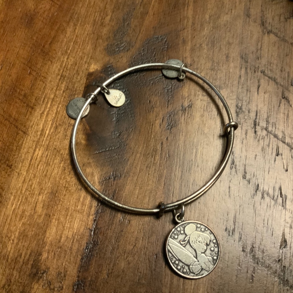 Alex and Ani Disney Tinker Bell Silver Bracelet